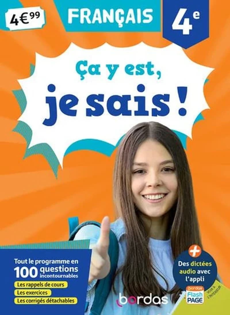 CA Y EST, JE SAIS ! FRANCAIS 4E
