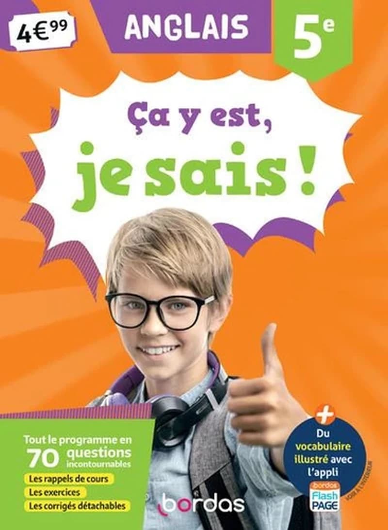 CA Y EST, JE SAIS ! ANGLAIS 5E