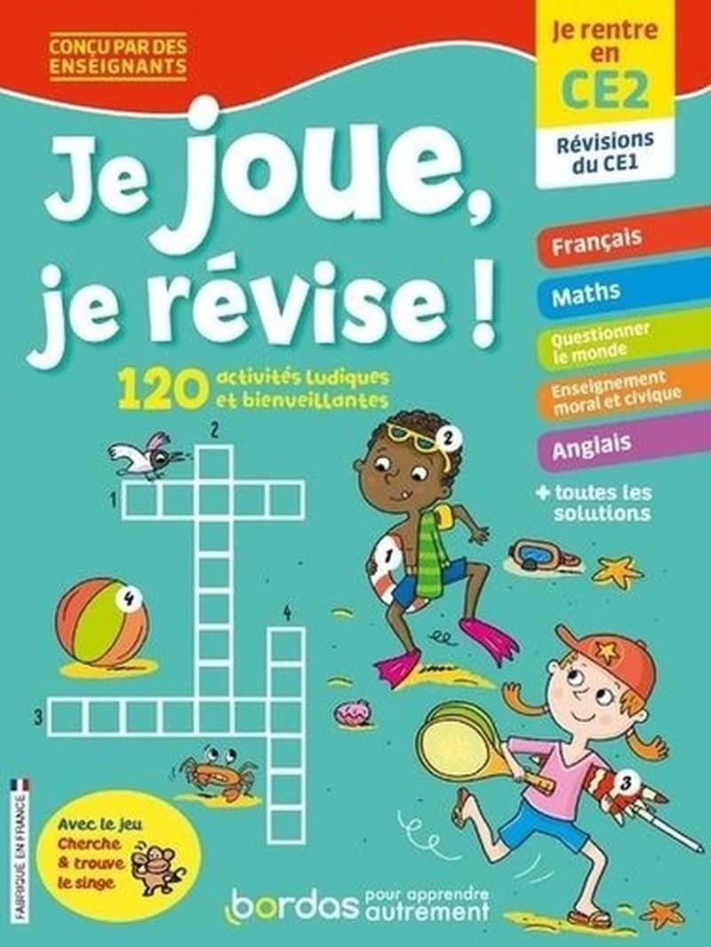 Je joue, je révise ; je rentre en CE2 (édition 2022)
