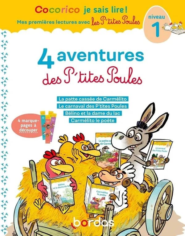 4 aventures des P'tites Poules
