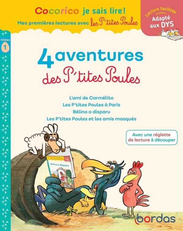 4 aventures des P'tites Poules
