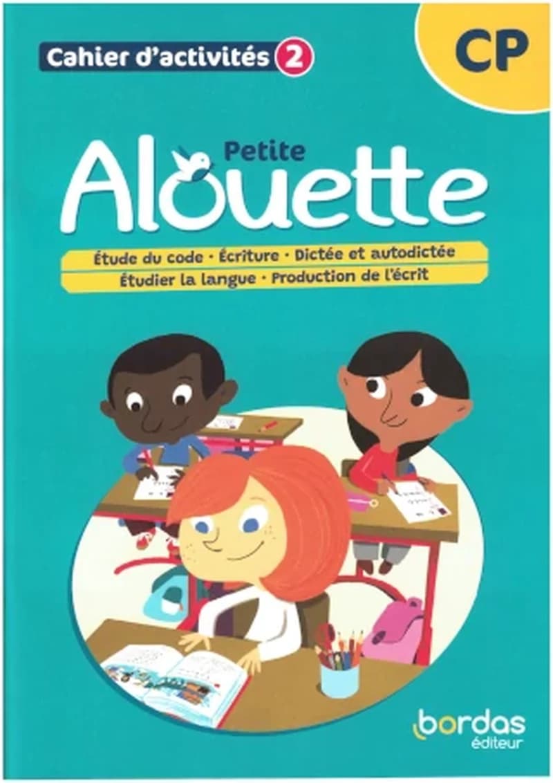 Alouette Français CP 2023 Cahier d'exercices - N°2 - N.Couv