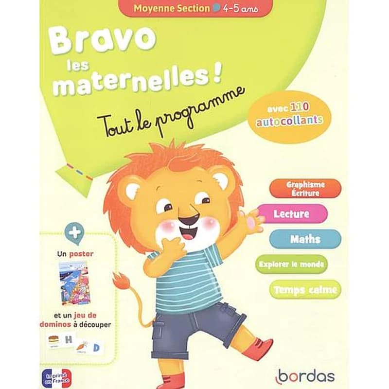 Bravo les maternelles ! : tout le programme ; MS (édition 2023)