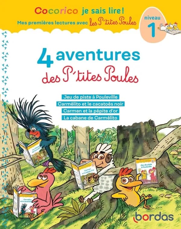 4 aventures des P'tites poules