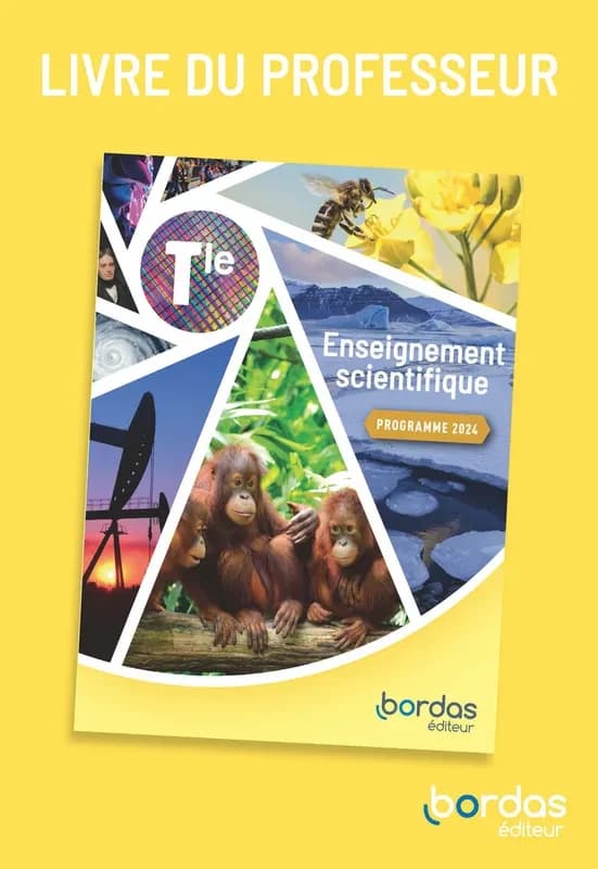 Enseignement scientifique ; Terminale ; Livre du professeur (édition 2024)