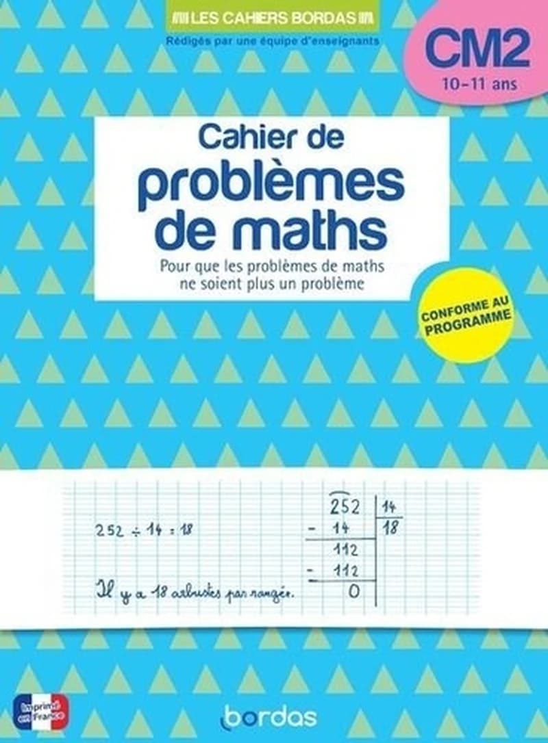 MON CAHIER DE PROBLEMES DE MATHS CM2