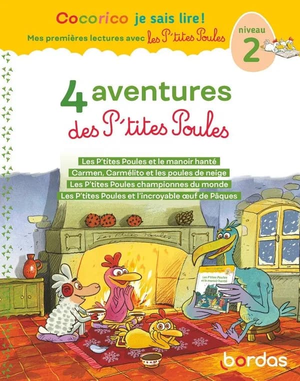 4 aventures des P'tites Poules