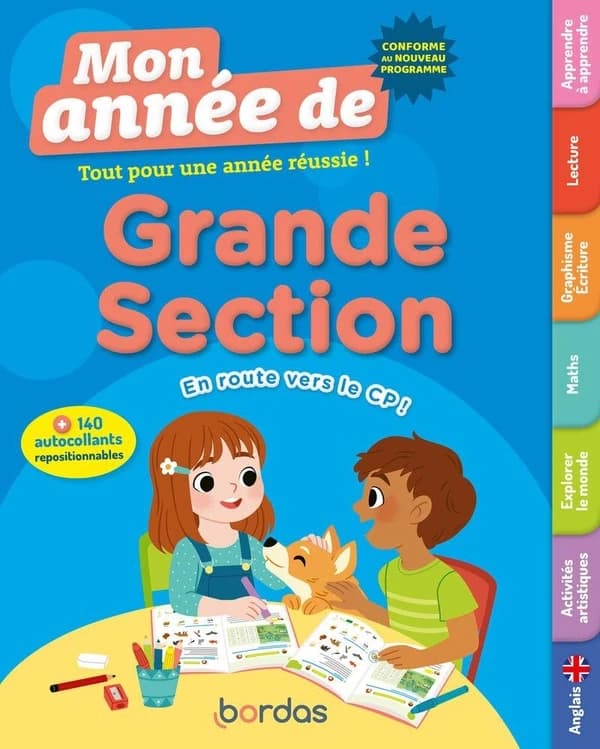 Mon année de : GS ; Toutes les matières (édition 2026)
