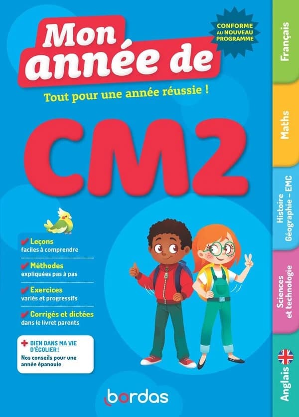 Mon année de : CM2 ; Toutes les matières (édition 2026)