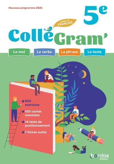 ColléGram' : Français ; 5e ; Cahier de l'élève (édition 2026)