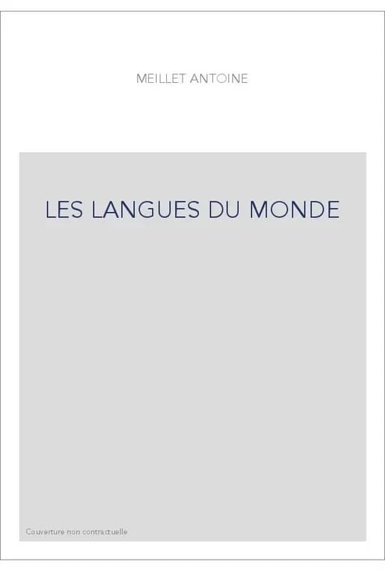 Les Langues du monde