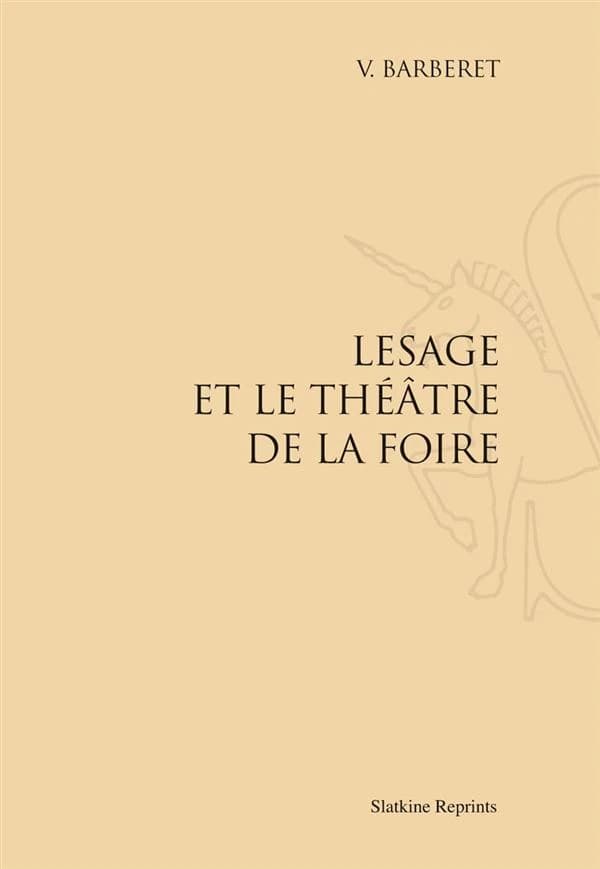 Lesage et le théâtre de la foire