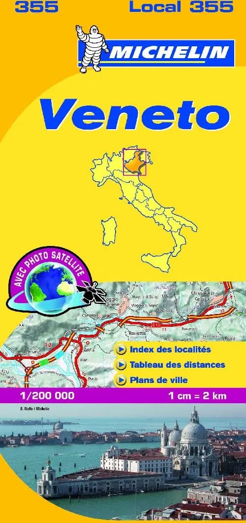 Veneto (Éd. 8) [réalisé et publié par] Michelin, cartes et plans