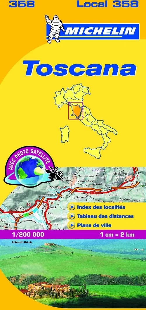 Toscana (Éd. 11) [réalisé et publié par] Michelin, cartes et guides