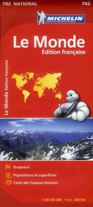 Le Monde : Édition française (Éd. 14) [réalisé et publié par] Michelin, cartes et plans