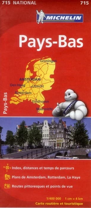 Pays-Bas (Éd. 13) [réalisé et publié par] Michelin Travel partner