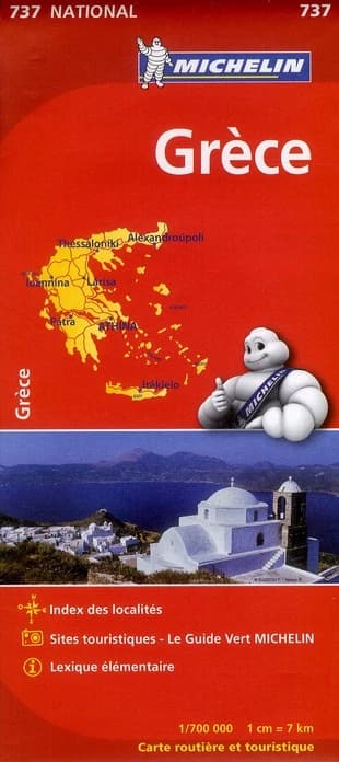Grèce (Éd. 13) [réalisé et publié par] Michelin, cartes et plans