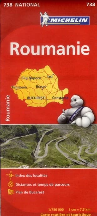 Roumanie (Éd. 8) [réalisé et publié par] Michelin, cartes et plans