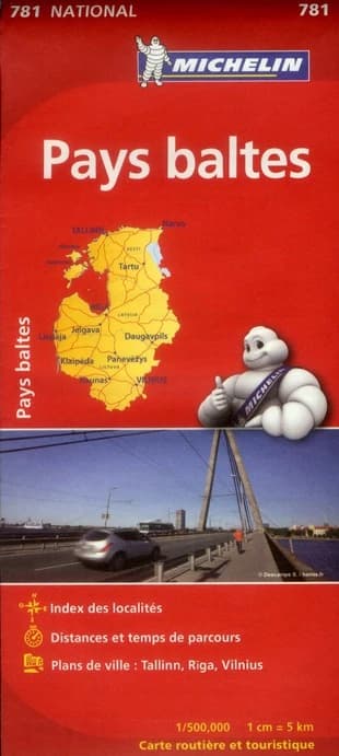 Pays baltes (Éd. 3) [réalisé et publié par] Michelin, cartes et plans