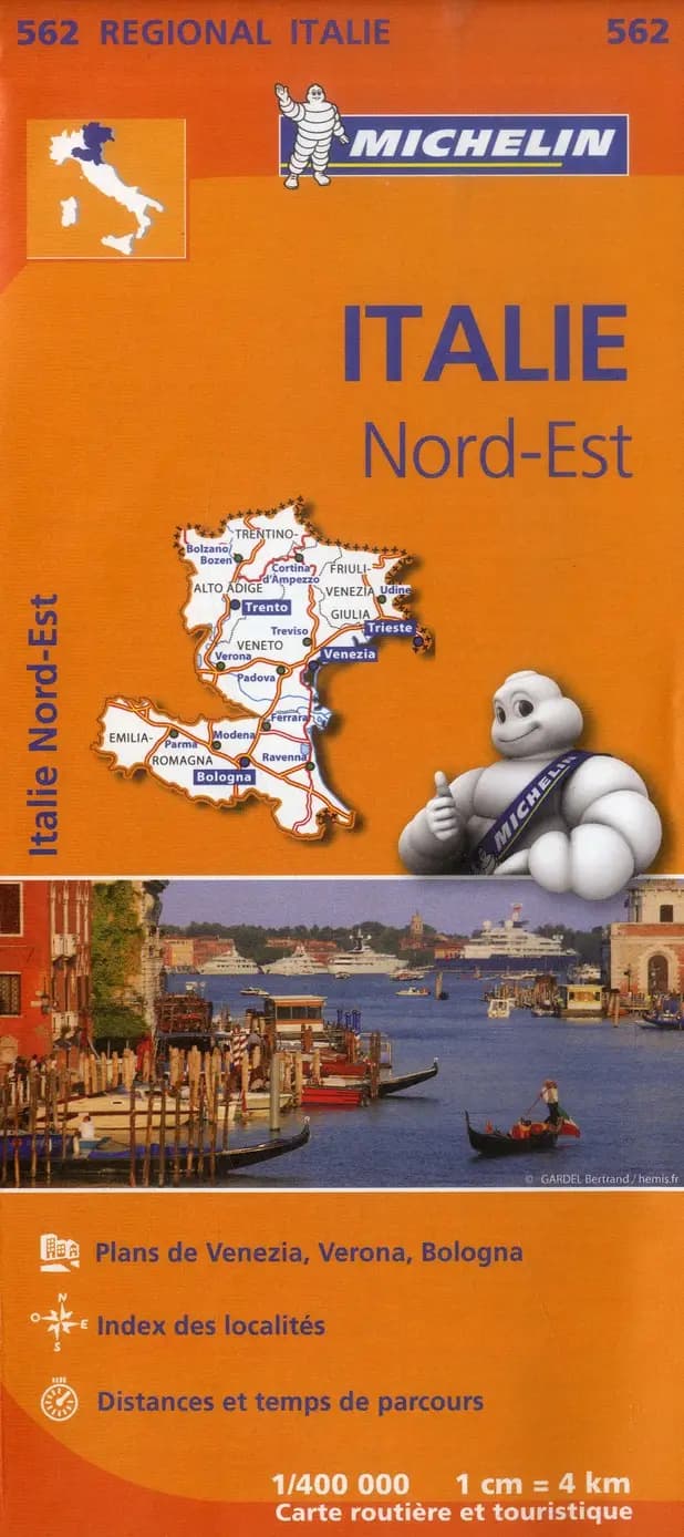Italie nord-est (Éd. 11) [réalisé et publié par] Michelin, cartes et plans