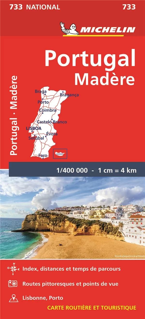 Portugal, Madère (Éd. 18) [réalisé et publié par] Michelin, cartes et plans