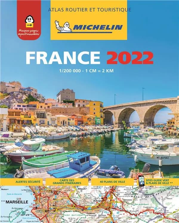 France 2022 : atlas routier et touristique