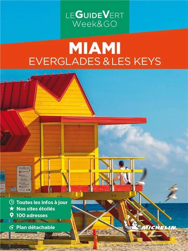 Miami, Everglades & les Keys (Parution 2022) Michelin