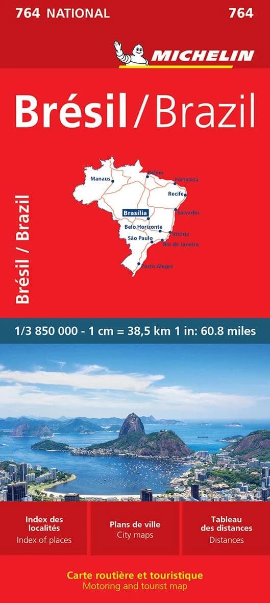 MICHELIN BRAZIL MAP.