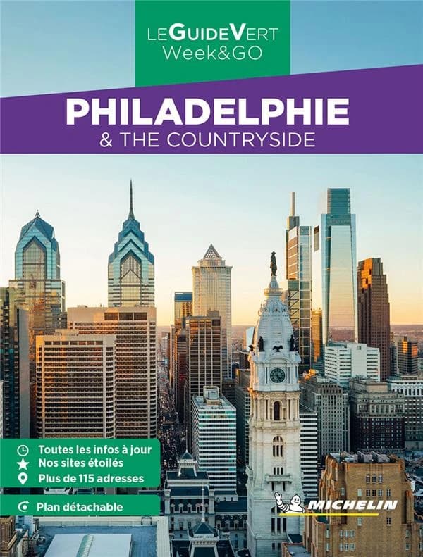 Philadelphie & the countryside (Parution 2023) Michelin