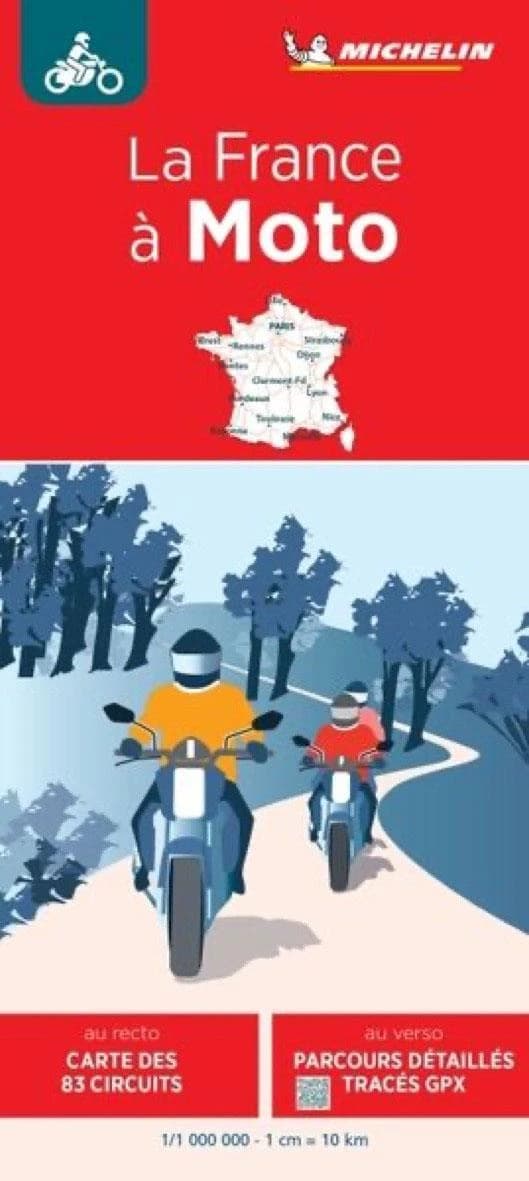 La France à moto (Éd. 1) [réalisé et publié par] Michelin, cartes et plans