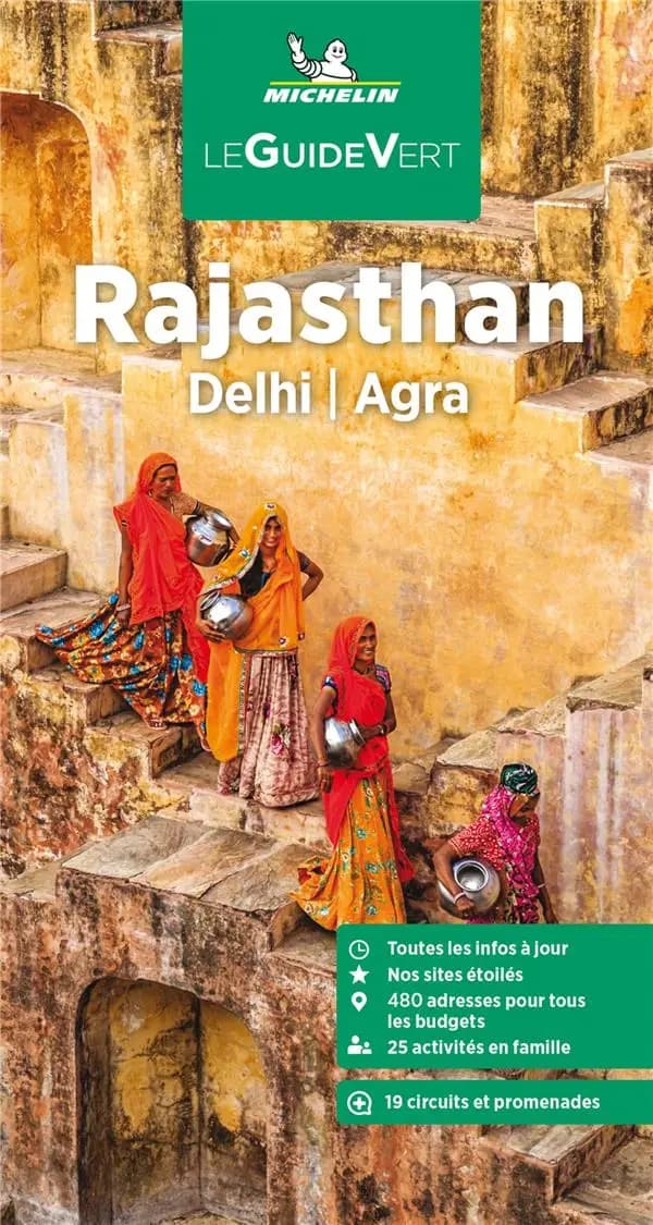 Rajasthan : Delhi, Agra (Parution 2024) Michelin