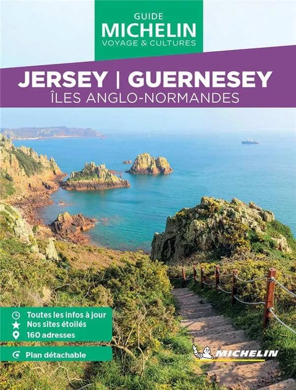 Jersey, Guernesey : îles Anglo-Normandes (Parution 2024) Michelin