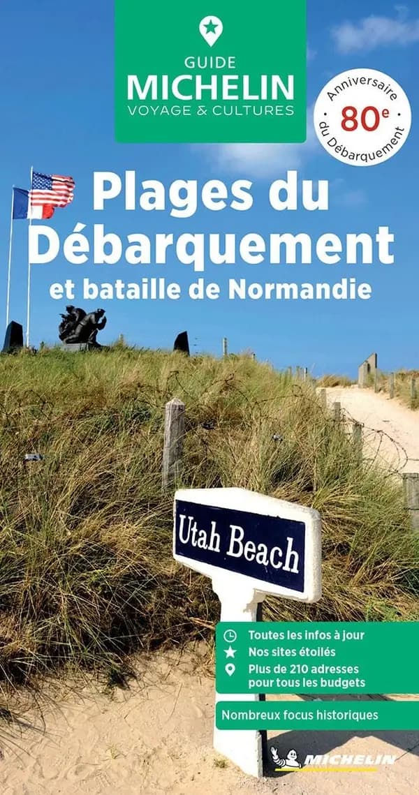 Plages du Débarquement et bataille de Normandie (Parution 2024) Michelin