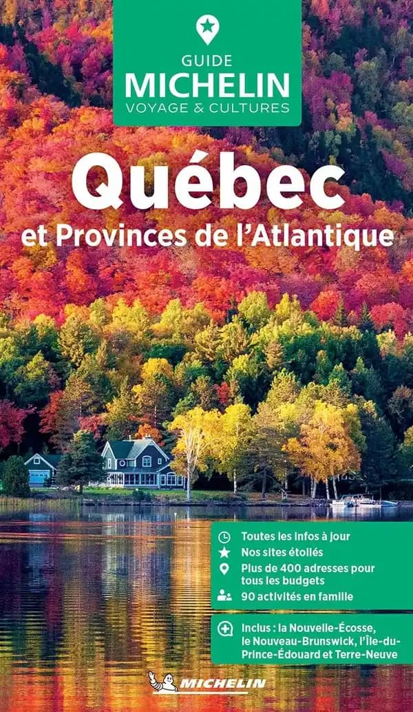 Québec et provinces de l'Atlantique (Parution 2025) Michelin
