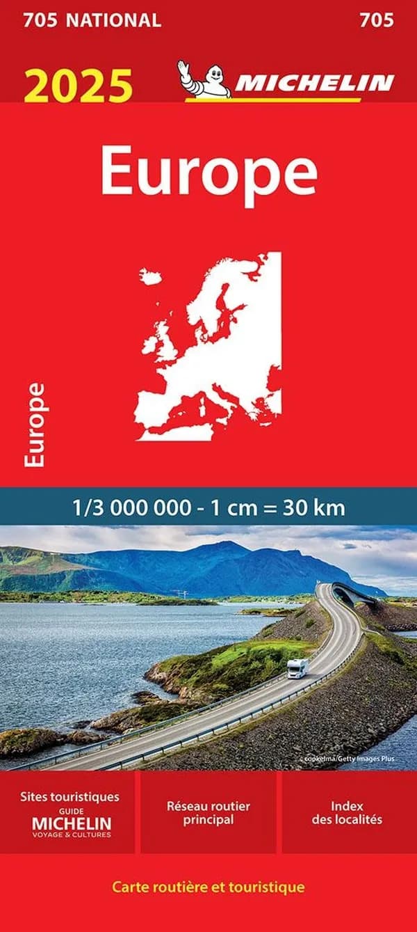 Europe : 2025 (Éd. 23.1) [réalisé et publié par] Michelin, cartes et plans