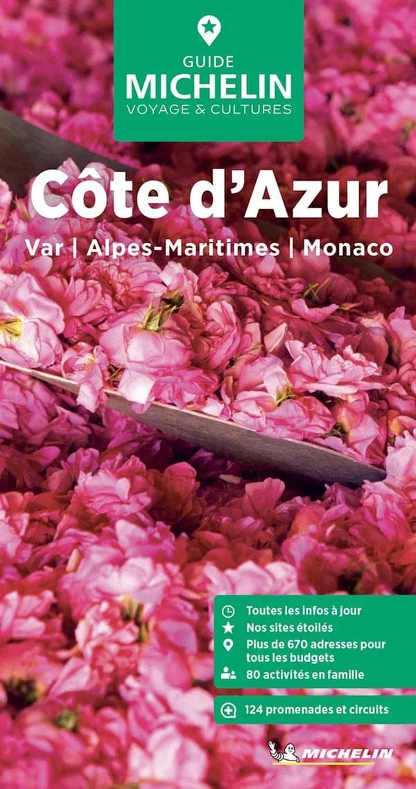 Côte d'Azur : Var, Alpes-Maritimes, Monaco (Parution 2025) Michelin
