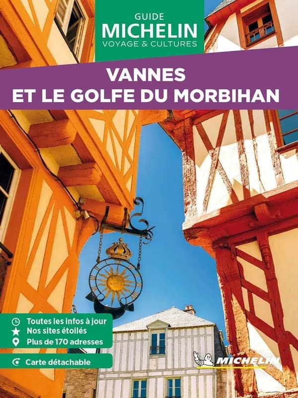 Vannes et le golfe du Morbihan (Parution 2025) Michelin