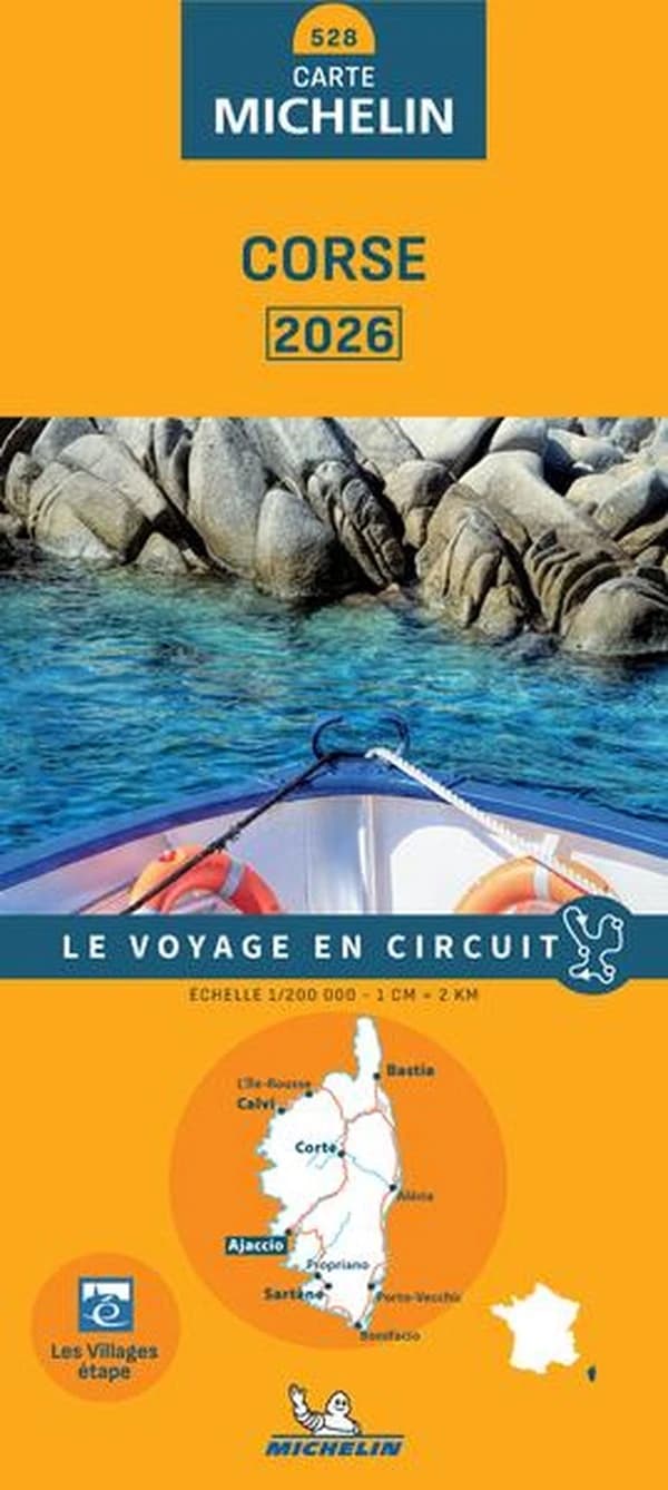 Corse : 2026 (Édition 12.1) [réalisé et publié par] Michelin Éditions