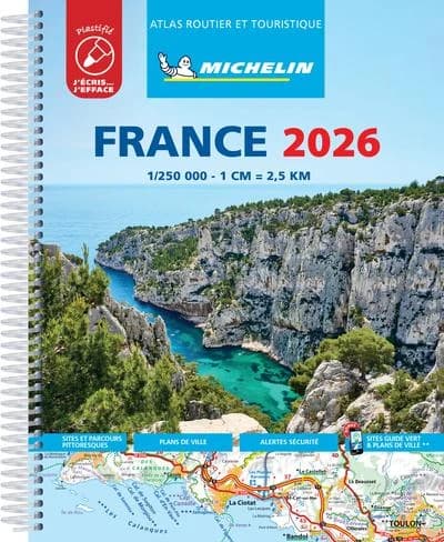 France : atlas routier et touristique 2026