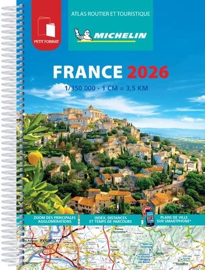 France : atlas routier et touristique 2026