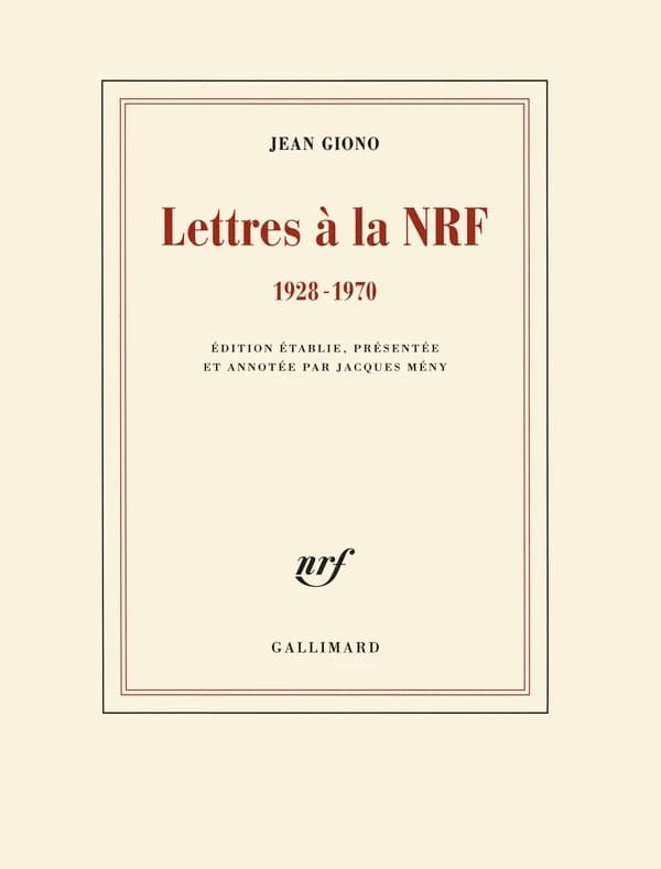 Lettres à la NRF : 1928-1970