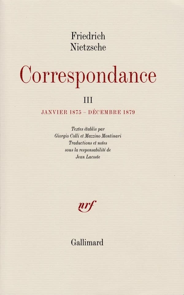 Correspondance. III, Janvier 1875-décembre 1879