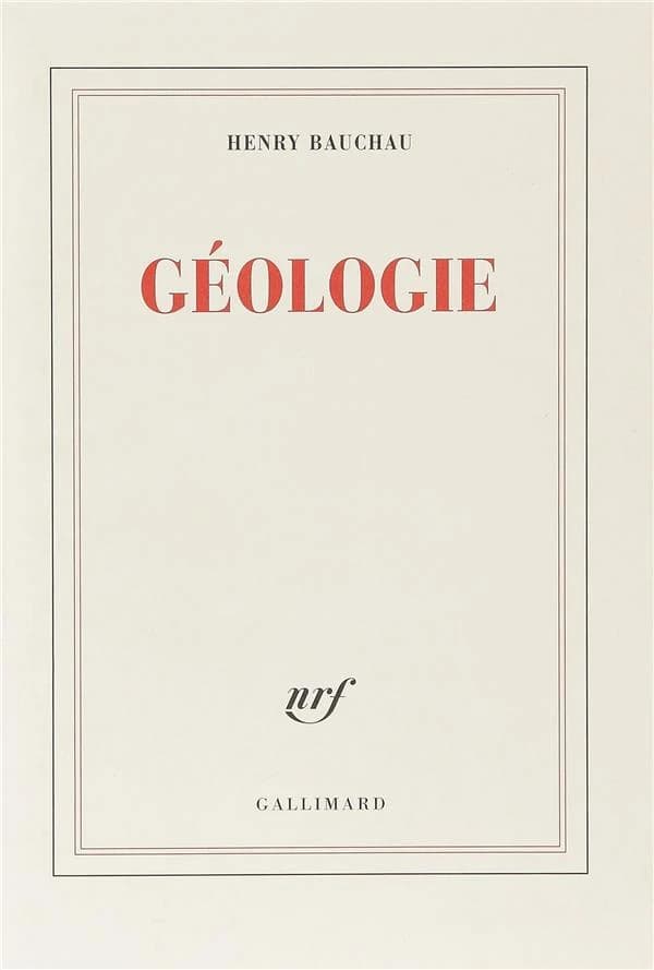 Géologie