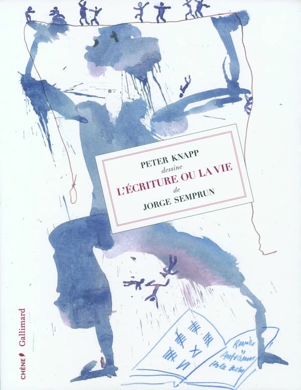 Peter Knapp dessine "L'écriture ou la vie" de Jorge Semprun