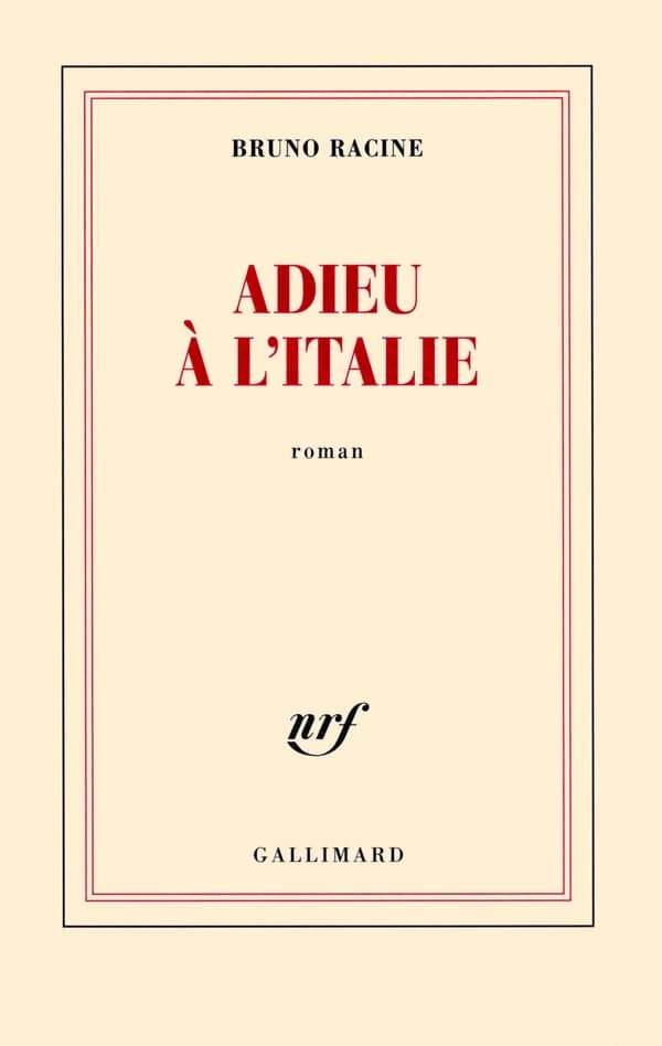 Adieu à l'Italie : roman