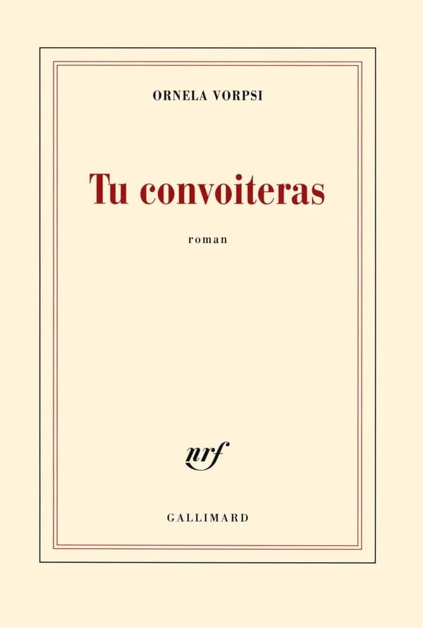 Tu convoiteras : roman