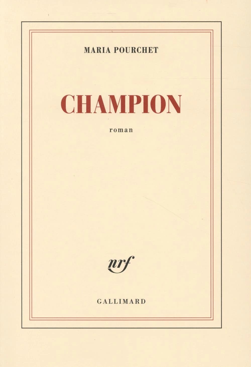 Champion : roman
