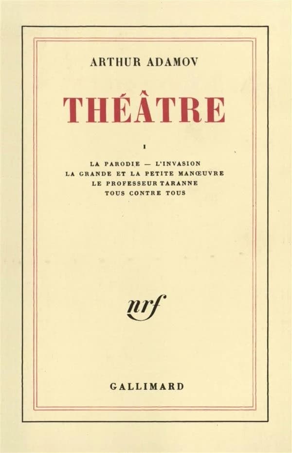 Théâtre. 1