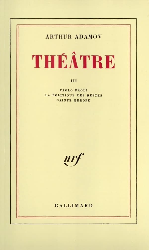 Théâtre. 3