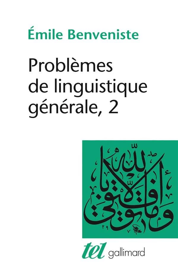 Problemes De Linguistique Generale 2